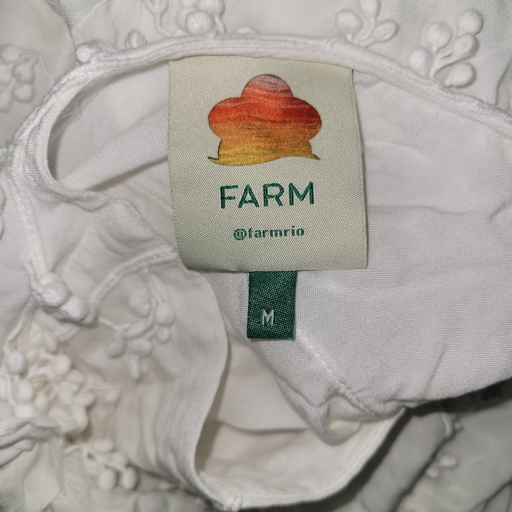 FARM Rio White Textured Dress - Picture 13 of 13